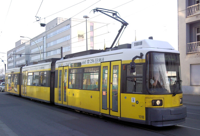 Berlin Straßenbahn Fahrzeuge GT6N