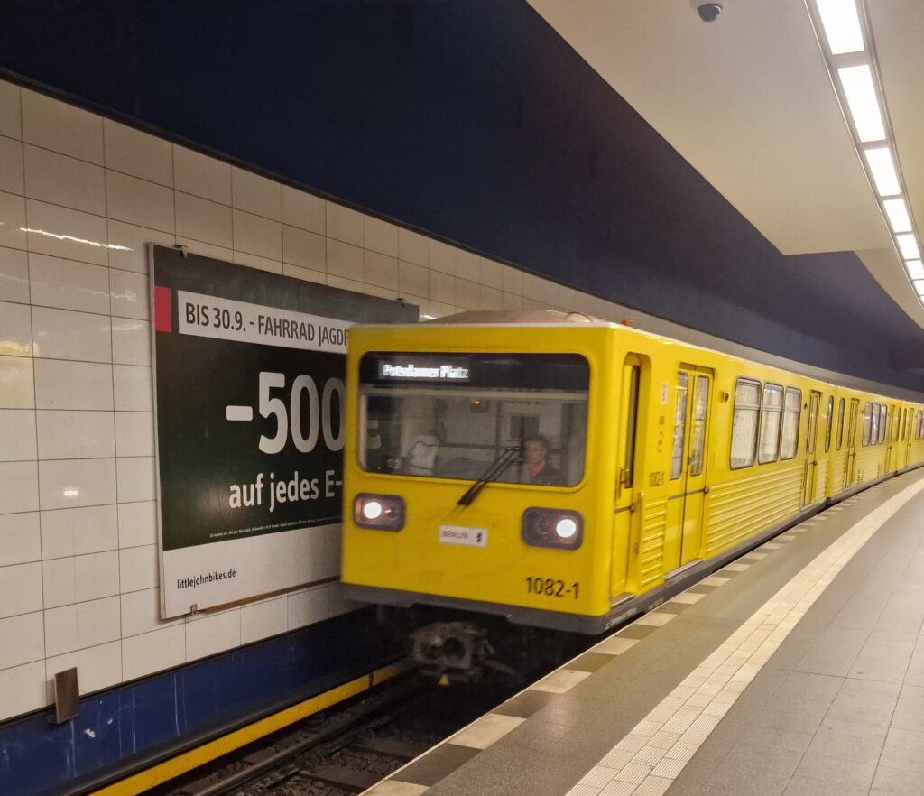 U-Bahn 1082, eine Gisela der BVG in Pankow