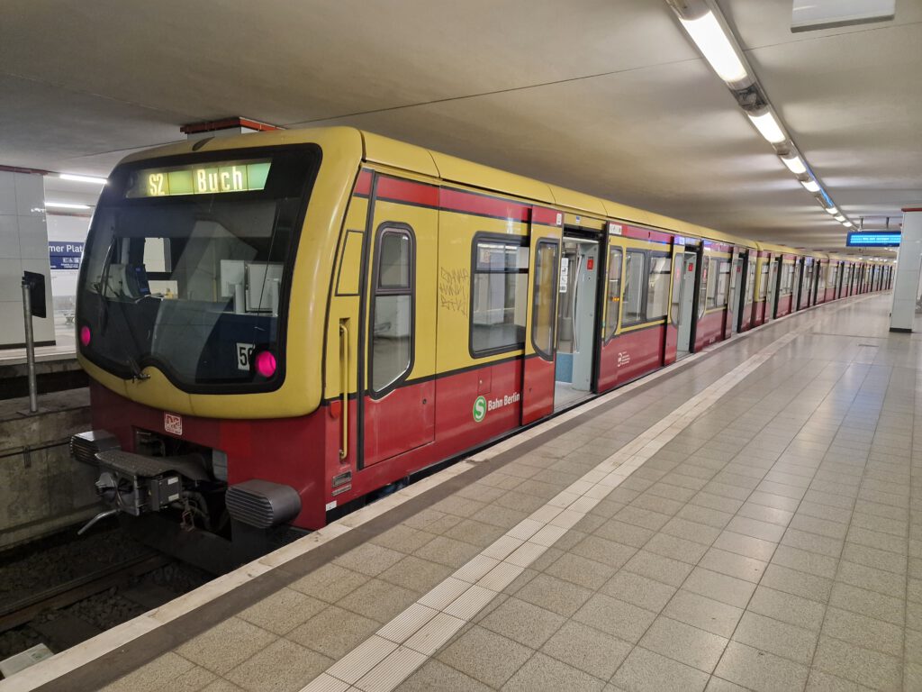 S-Bahn 481 439 am Potsdamer Platz