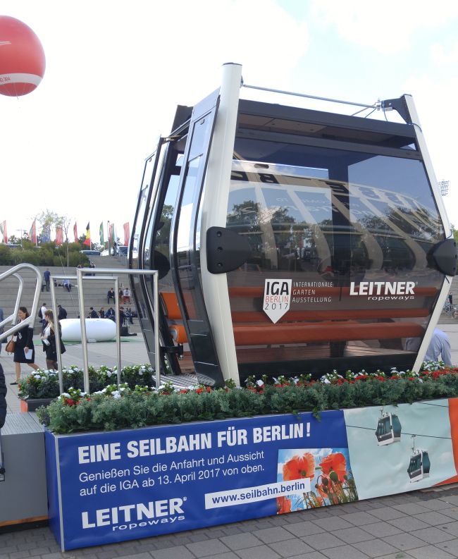 Seilbahn Berlin IGA Innotrans 2016