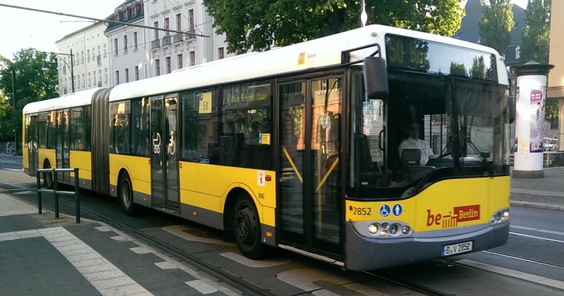 Bus 2852, Solaris GN 03 (Urbino 18 2003), Pankow, 2014
