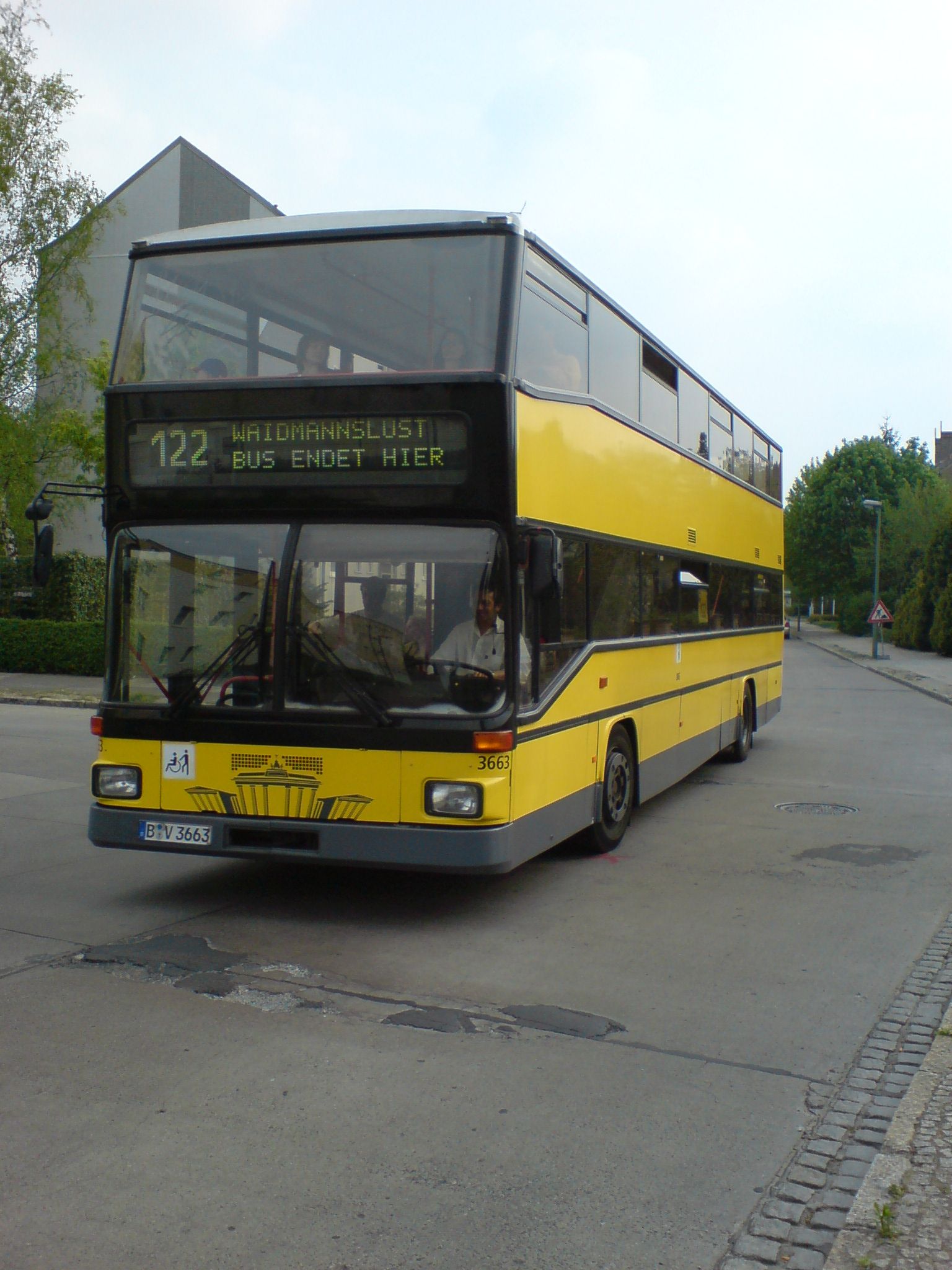 Bus 3663, Wilhelmsruh, 2007